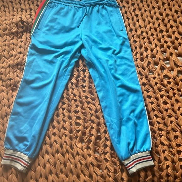 Blue Gucci Joggers/Sweatpants - Picture 6 of 7